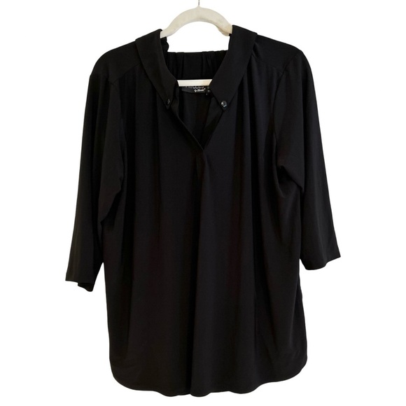 ATTITUDES Petite Plus Top - Picture 1 of 4